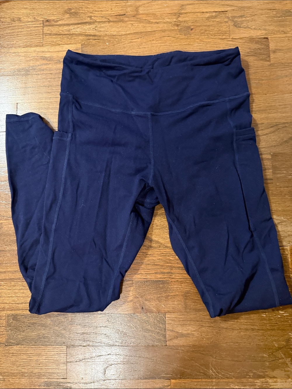 Women's High-Waist Navy Leggings